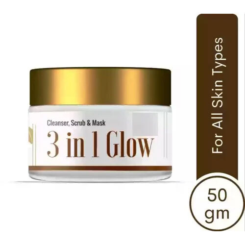 3 in 1 Glow (Scrub + Mask + Cleanser )