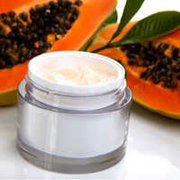 Papaya Bleach Cream - Herbal Cream For All Skin Types | Smooth Texture, 12-month Shelf Life, Designed For Facial Use