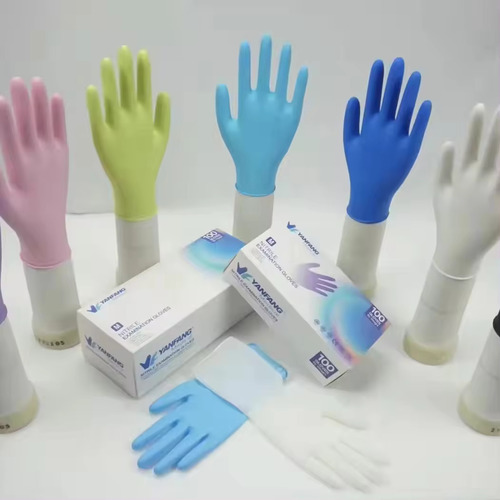 2018 Medical Supplies Latex Surgical Medical Gloves - Latex-Free Nitrile & Synthetic Rubber, Highly Stretchable, Excellent Softness & Fit