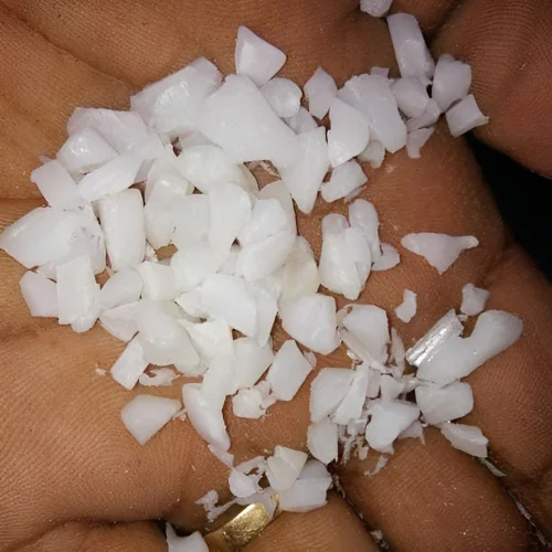White POM Derlin Regrind Granules