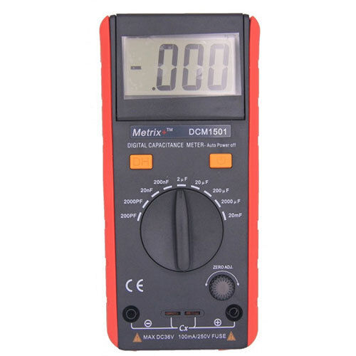 Black & Red Dcm 1501 Digital Multimeters