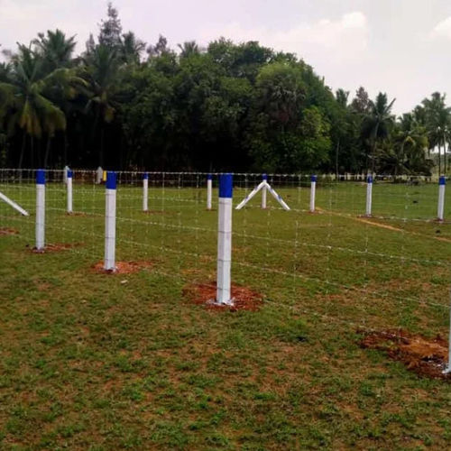 Square Type Fencing Services By TS SARAN FENCING CONTRACTOR