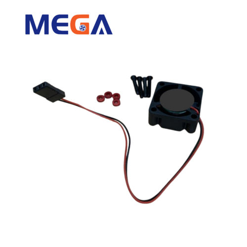 Mega Efficient 2510 Mini DC Fan 25x25x10mm 5V 12V High Airflow Brushless Cooling Fan for Servers