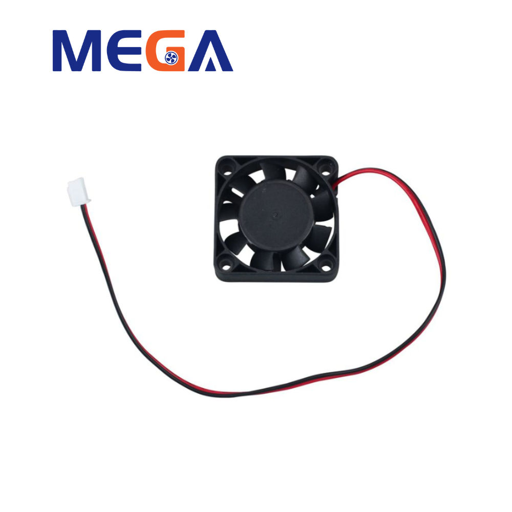 Mega Efficient 2510 Mini DC Fan 25x25x10mm 5V 12V High Airflow Brushless Cooling Fan for Servers