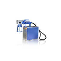 Handheld Laser Marking Machine - Color: Blue & Silver