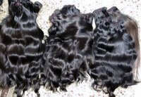 Raw Unprocessed weft bundles