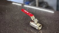 Mild Steel Forged Ball Valve - 3 Inch | Polished Multicolor Finish For High Pressure Industrial Applications