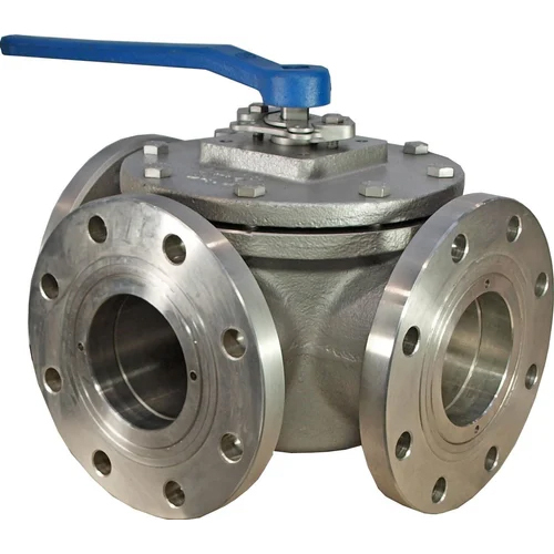Flanged End Mild Steel Ball Valve