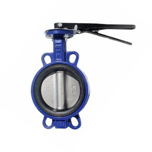 Sandwich Type Cs Butterfly Valve - Color: Blue