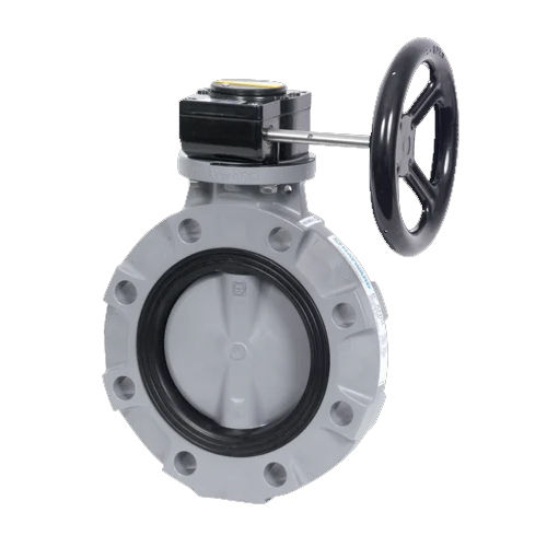 Multicolor Gear Operated Butterfly Valve