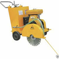 Curb Cutting Machine - Color: Yellow