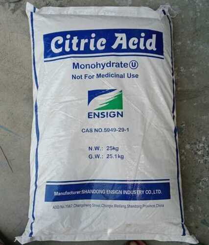 Citric acid monohydrate, Citric acid anhydrous