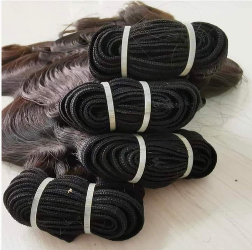 Indian Human Hair Straight Extensions - 24 Inch Natural Colour | Unprocessed Remy Hair 100g Weight Four Year Warranty