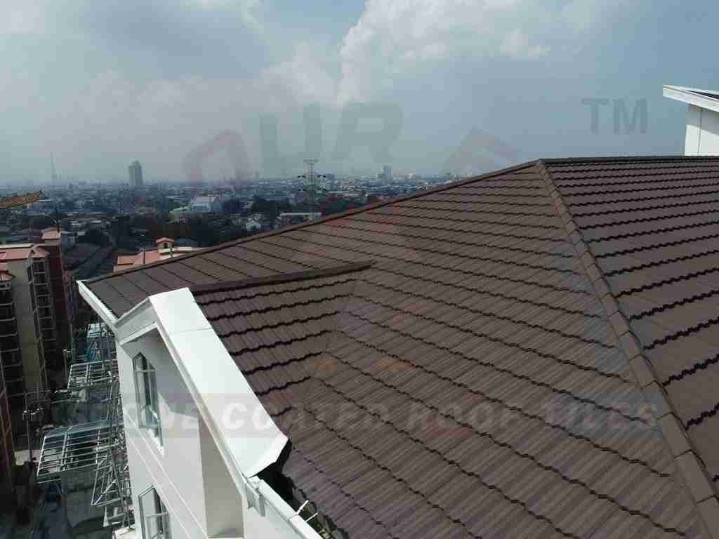 Iron Crystal Stone Coated Roof Tiles