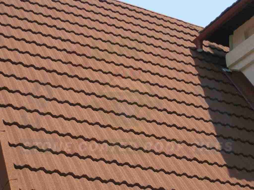 Iron Crystal Stone Coated Roof Tiles