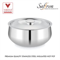 SAFFRON VIRTUE HOMEWARE ST. STEEL INSULATED CASSEROLE