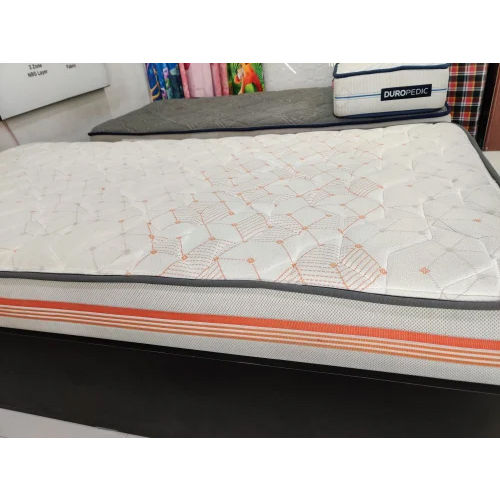 White Duroflex Energise Boltt Bed Mattress