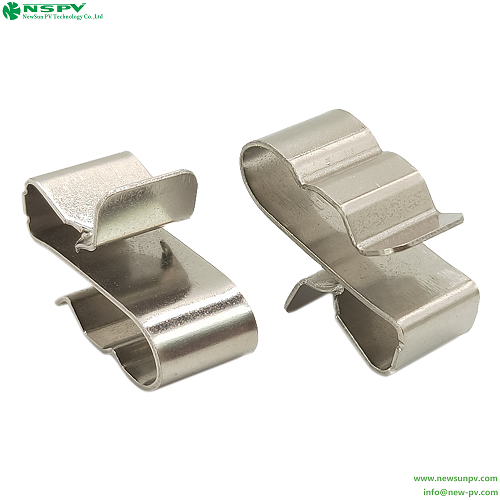 Stainless Steel Solar Wire Clips Solar Cable Management Clips Metal PV Cable Clips