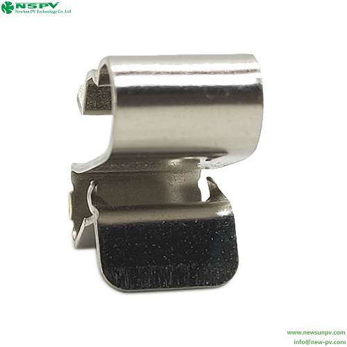 Stainless Steel Solar Wire Clips Solar Cable Management Clips Metal PV Cable Clips