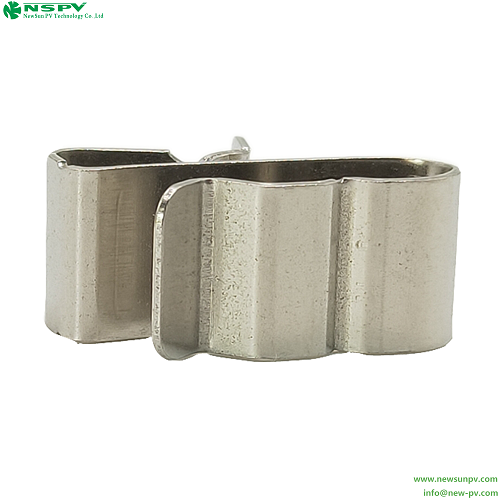 Stainless Steel Solar Wire Clips Solar Cable Management Clips Metal PV Cable Clips