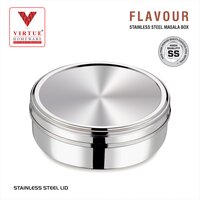 FLAVOUR VIRTUE HOMEWARE STAINLESS STEEL MASALA BOX