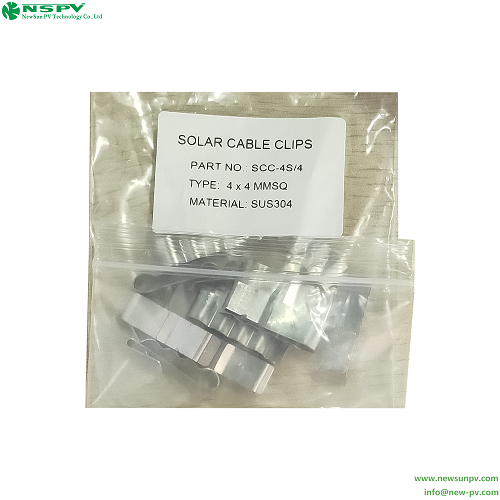 Stainless Steel Solar Cable Clips Solar Cable Management Clips PV Wire Clips