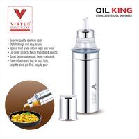 OIL KING VIRTUE HOMEWARE STAINLESS STEEL OIL DISPENSER