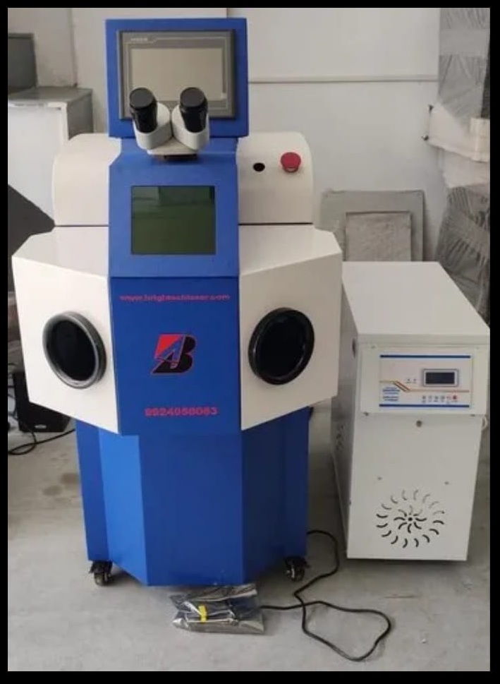 Silver Laser Welding Machine
