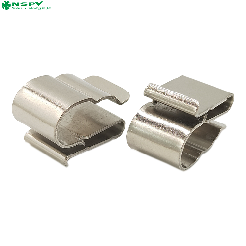 Metal Solar Cable Clips PV Cable Management Clips Stainless Steel Cable Clips For Solar Cable Management
