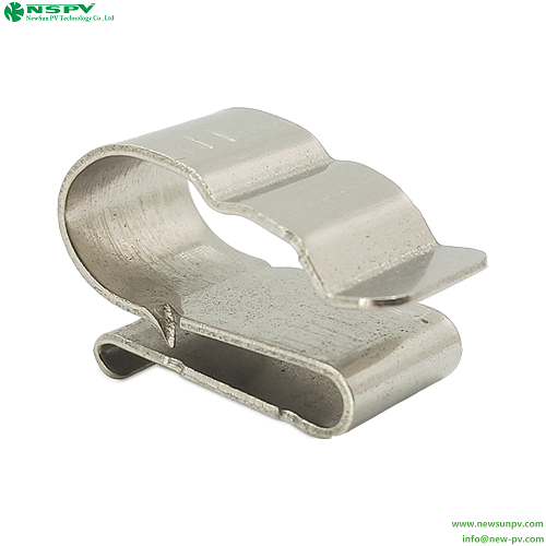 Metal Solar Cable Clips PV Cable Management Clips Stainless Steel Cable Clips For Solar Cable Management