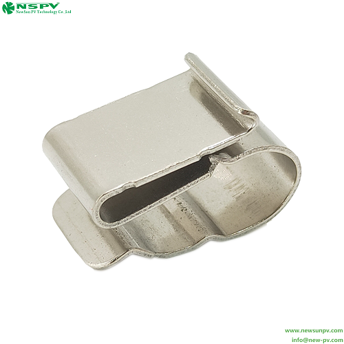 Metal Solar Cable Clips PV Cable Management Clips Stainless Steel Cable Clips For Solar Cable Management