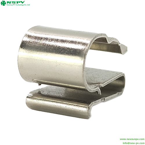 Metal Solar Cable Clips PV Cable Management Clips Stainless Steel Cable Clips For Solar Cable Management