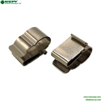 Metal Solar Cable Clips PV Cable Management Clips Stainless Steel Cable Clips For Solar Cable Management