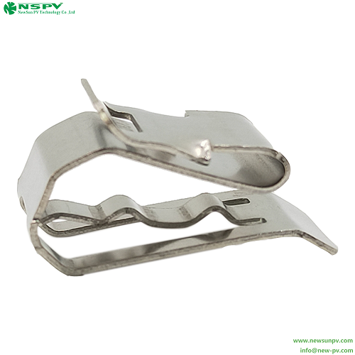 Solar Panel Wire Management Clips Stainless Steel PV Cable Clips For Solar System Cables