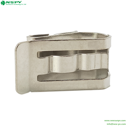 Solar Panel Wire Management Clips Stainless Steel PV Cable Clips For Solar System Cables