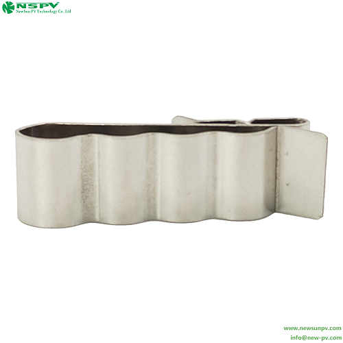 Stainless Steel Solar Cable Management Clips PV Cabe Clamps For Solar Cable