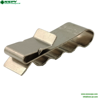 Stainless Steel Solar Cable Management Clips PV Cabe Clamps For Solar Cable
