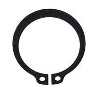 Carbon Steel External Circlip - Color: Any