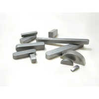 Stainless Steel Machine Key - Color: Silver