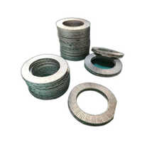 Carbon Steel Serrated Lock Washer - Color: Silver