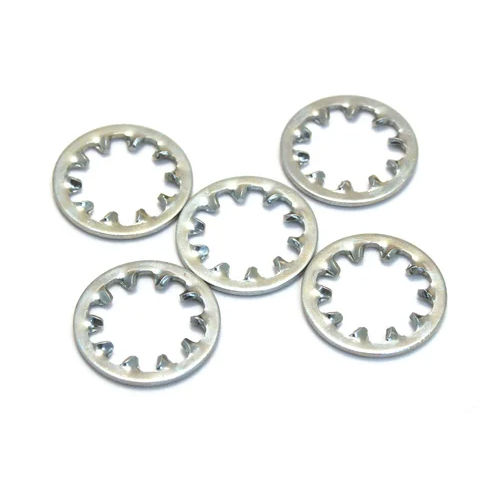 Silver Stainless Steel Star Washer