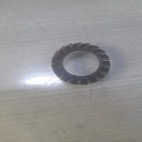 Stainless Steel Star Washer - Color: Silver