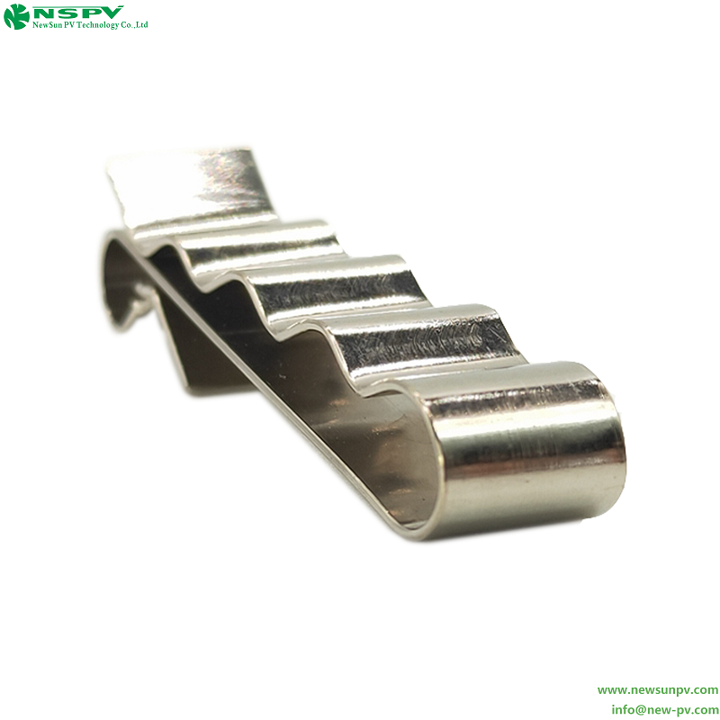 PV Cable Management Clips Stainless Steel Solar Wire Cable Clips
