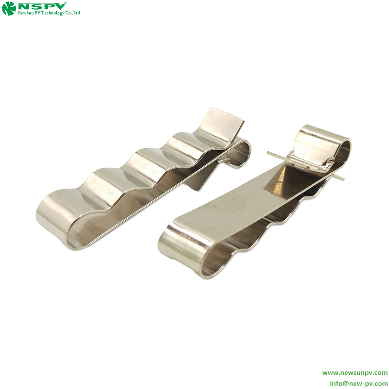 PV Cable Management Clips Stainless Steel Solar Wire Cable Clips