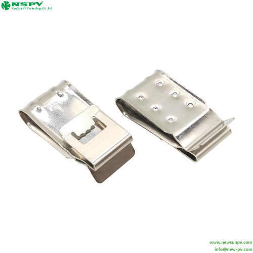 Stainless Steel Solar Cable Clips Photovoltaic Wire Management Clips