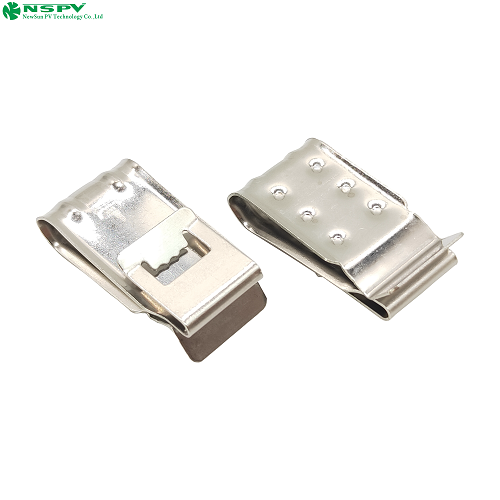 Stainless Steel Solar Cable Clips Photovoltaic Wire Management Clips
