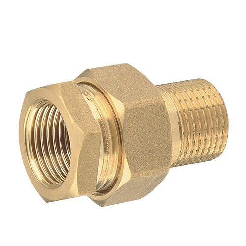 One Way Brass Connector