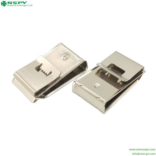 Stainless Steel Cable Management Clips Solar Cable Clips PV Wire Clips Metal Cable Clips