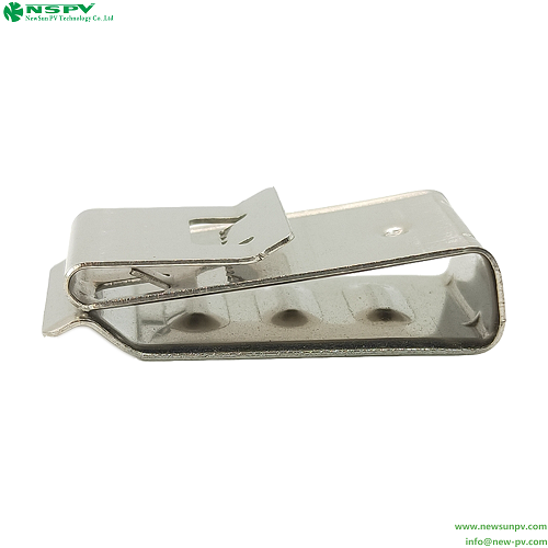 Stainless Steel Cable Management Clips Solar Cable Clips PV Wire Clips Metal Cable Clips