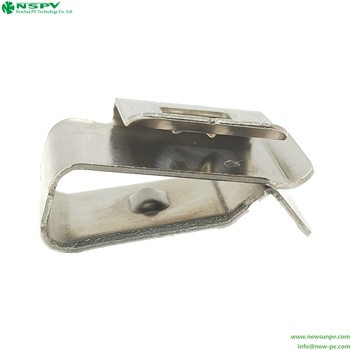 PV Wire Clips Stainless Steel Cable Clips For Solar Cables PV Cable Management Clips